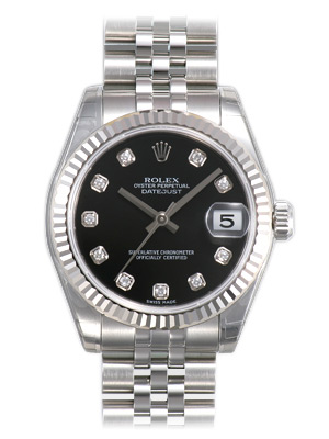 Rolex Datejust Series Fashionable Unisex Automatic Midsize Wristwatch 178274-BKDJ Rolex Datejust Series Fashionable Unisex Automatic Midsize Wristwatch 178274-BKDJ