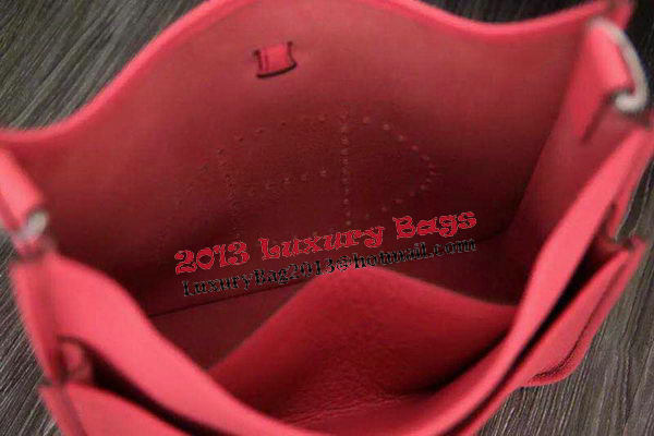 Hermes Evelyne 28cm Messenger Bag Original Leather H1188 Dark Pink Hermes Evelyne 28cm Messenger Bag Original Leather H1188 Dark Pink