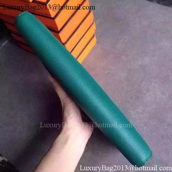 Hermes Kelly 31cm Clutch Epsom Leather KL31 Deep Green Hermes Kelly 31cm Clutch Epsom Leather KL31 Deep Green