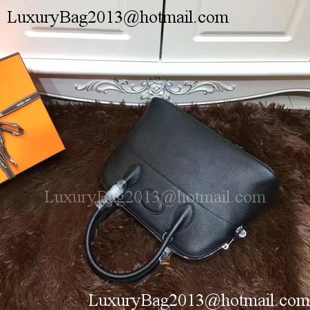 Hermes Bolide 31CM Calfskin Leather Tote Bag B3302 Black Hermes Bolide 31CM Calfskin Leather Tote Bag B3302 Black
