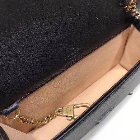 Gucci GG Marmont Matelasse mini Bag 448426 Black Gucci GG Marmont Matelasse mini Bag 448426 Black