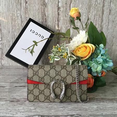Gucci Dionysus GG Supreme Super mini Bag 476432 Red Gucci Dionysus GG Supreme Super mini Bag 476432 Red