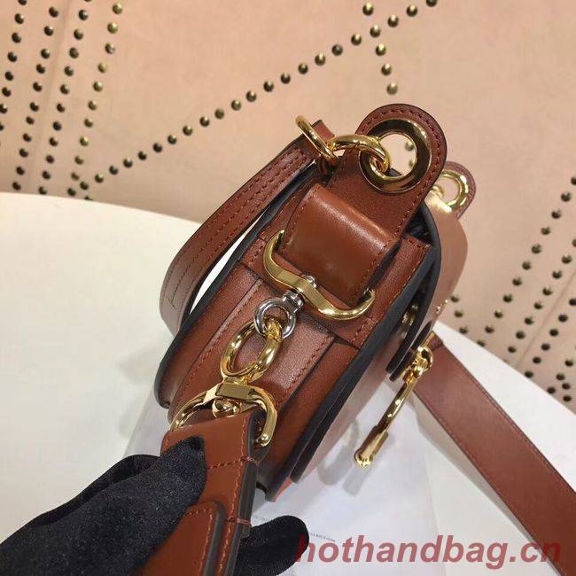 CHLOE Tess Small leather shoulder bag 3E153 camel CHLOE Tess Small leather shoulder bag 3E153 camel