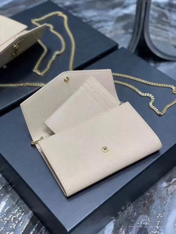 Yves Saint Laurent Calf leather cross-body bag Y707788 BEIGE Yves Saint Laurent Calf leather cross-body bag Y707788 BEIGE