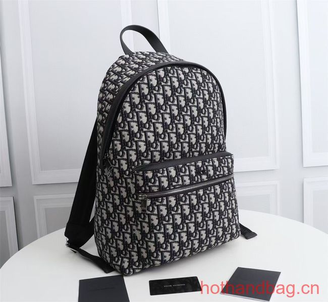 DIOR BACKPACK Beige and Black Dior Oblique Jacquard CM1088-2 DIOR BACKPACK Beige and Black Dior Oblique Jacquard CM1088-2