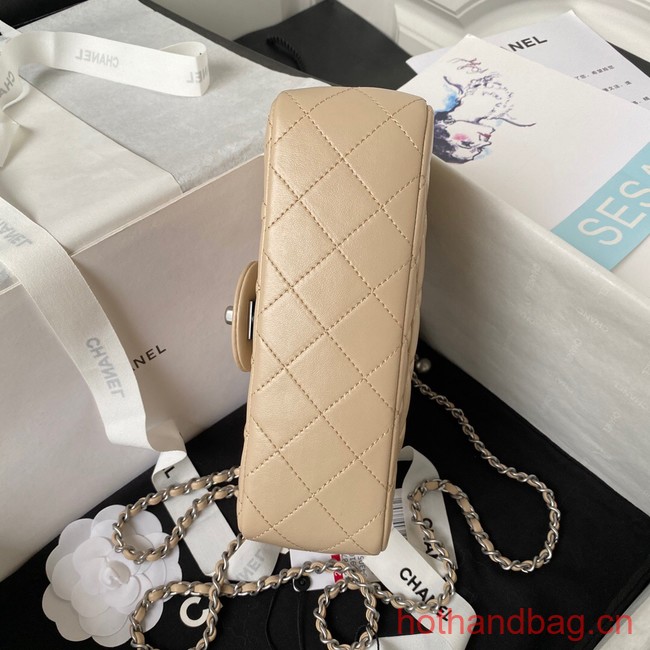 Chanel SMALL FLAP BAG AS1787 Apricot