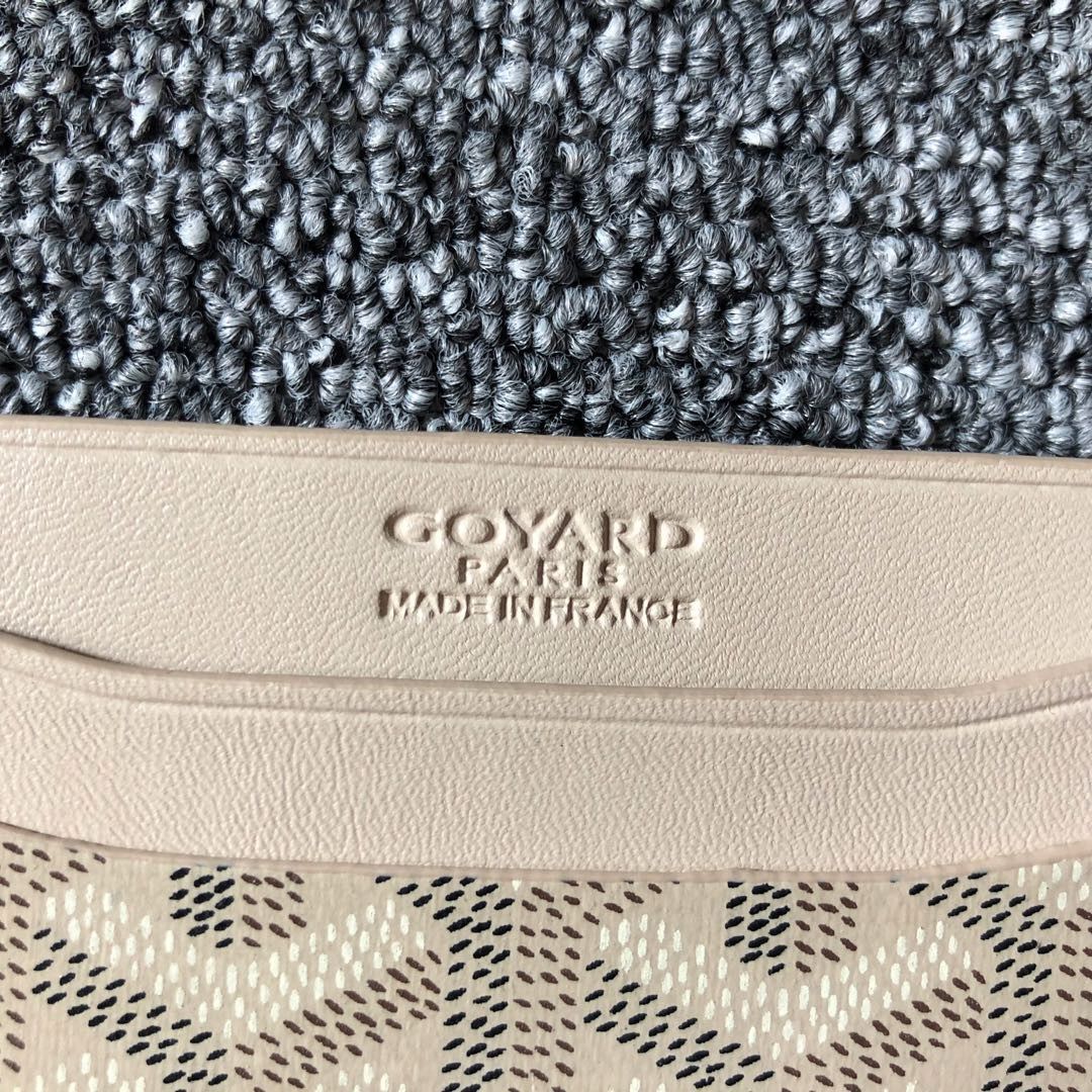 Goyard Card case G9988 White Goyard Card case G9988 White