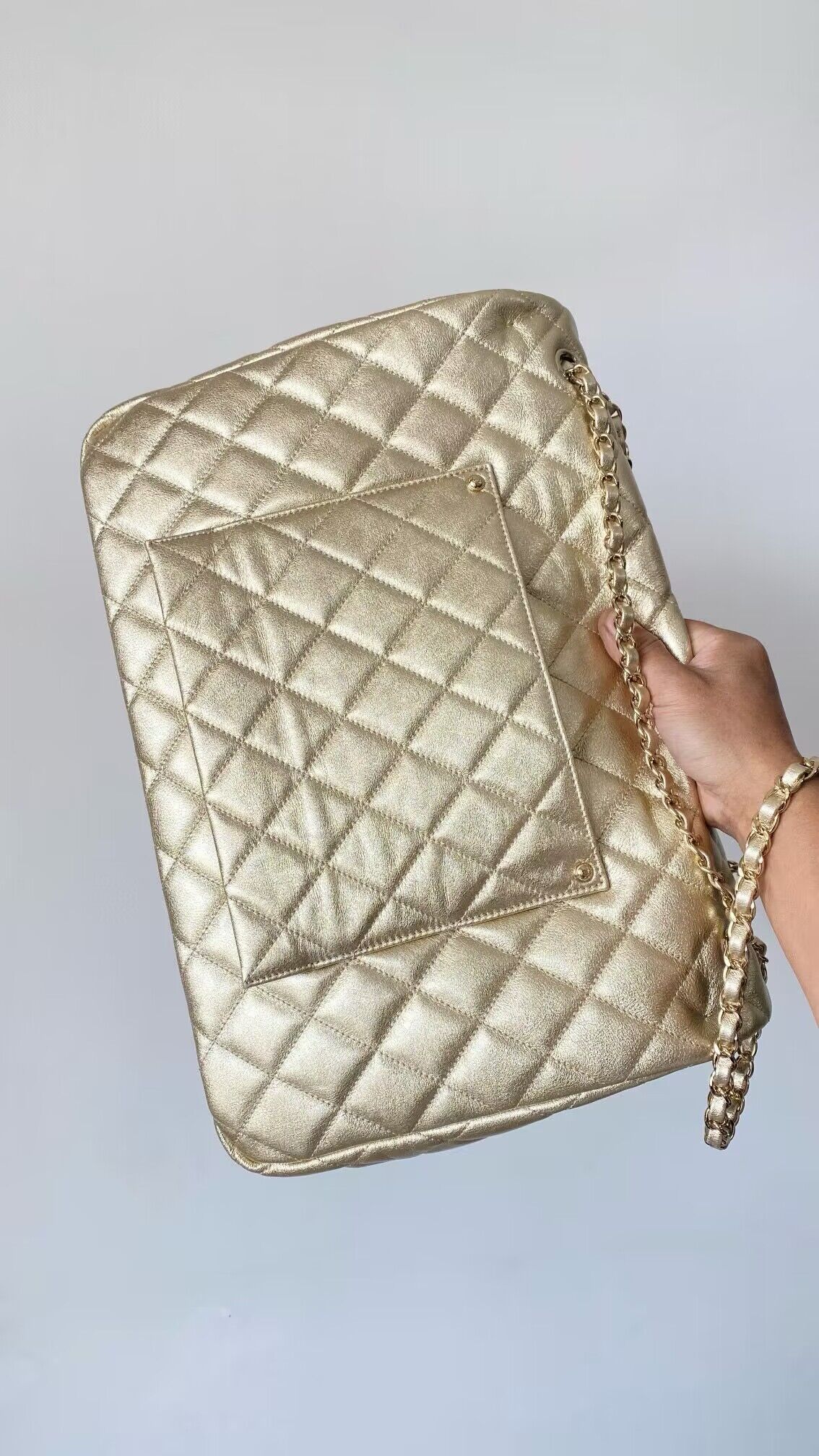 Chanel LARGE 2.55 HANDBAG AS4661 Gold Chanel LARGE 2.55 HANDBAG AS4661 Gold