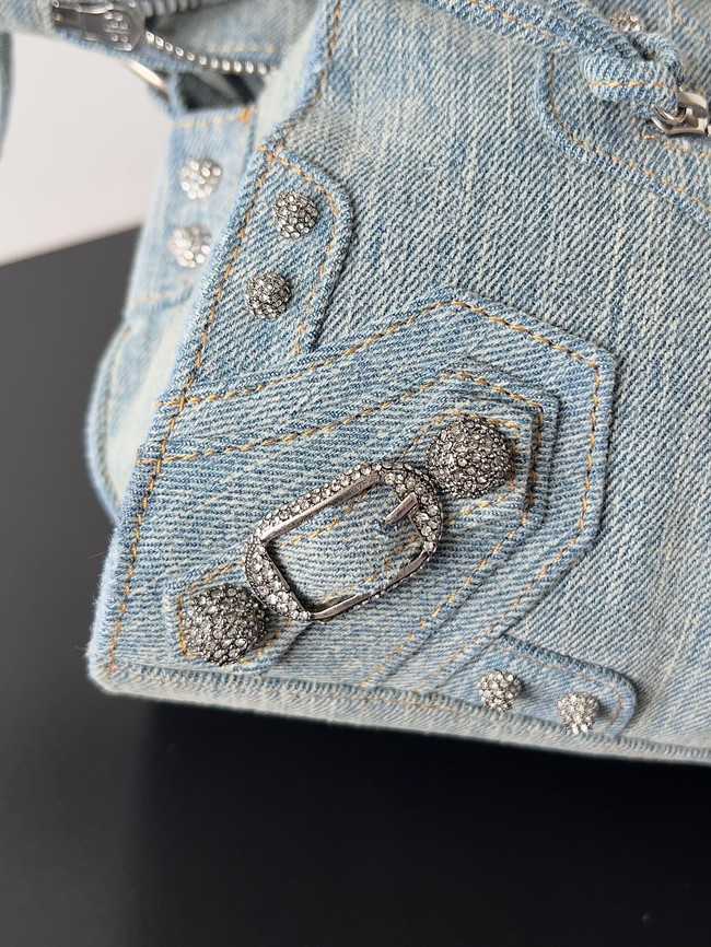 Balenciaga NEO CAGOLE Denim 77534 light blue