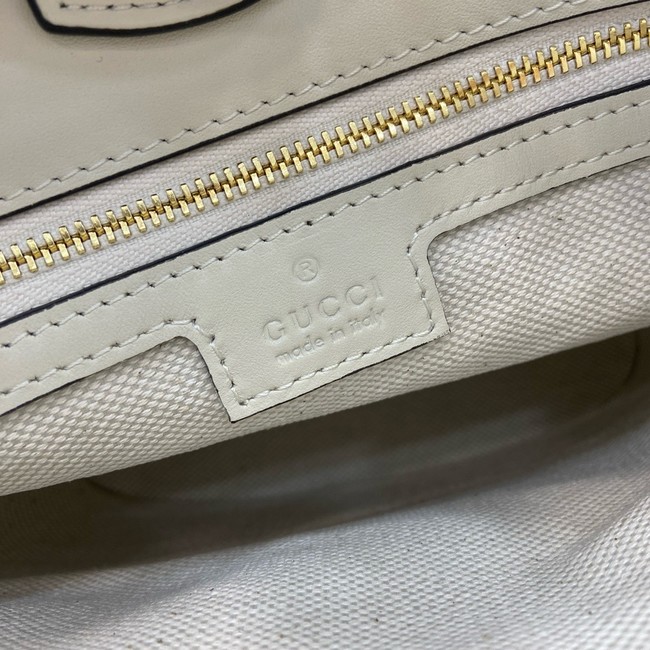 GUCCI 73 MINI BUCKET BAG 833665 White