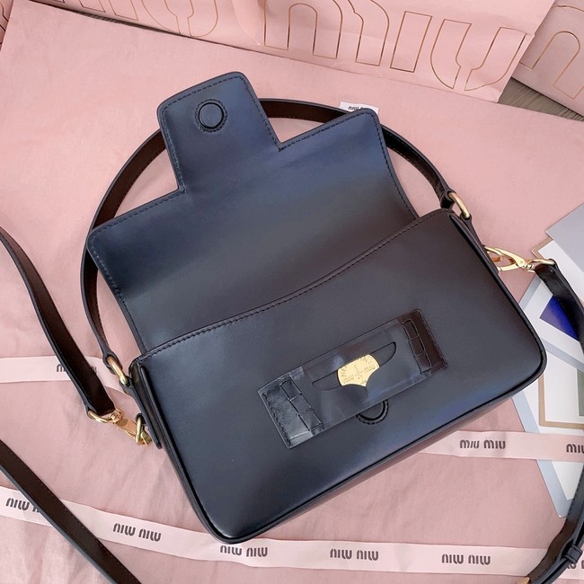 MIU MIU Leather Shoulder Bags 5BD270 black