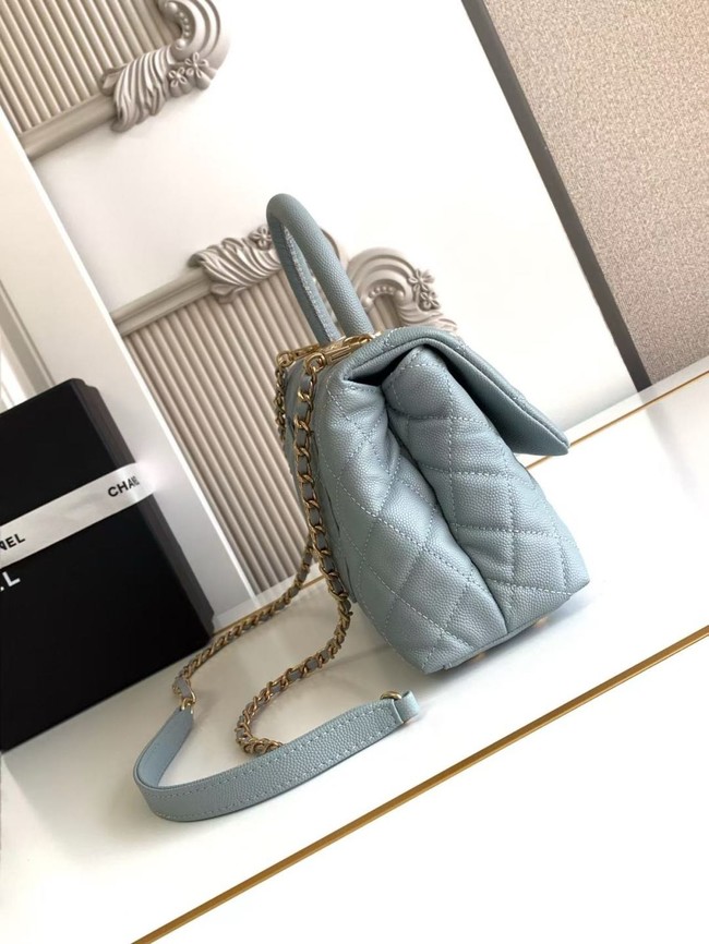 Chanel FLAP BAG WITH TOP HANDLE 92990-6