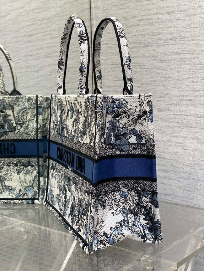 Medium Dior Book Tote Embroidery Embroidery M1296ZTDT-5