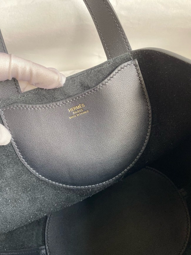 Hermes in the loop Togo Leather Bag H3369-1