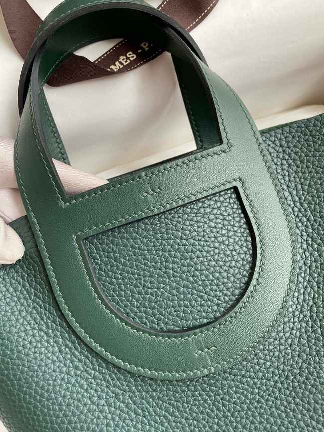 Hermes in the loop Togo Leather Bag H3369-19