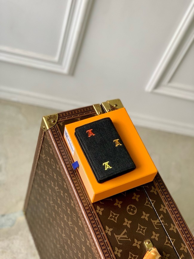 Louis Vuitton Pocket Organizer M13965 black