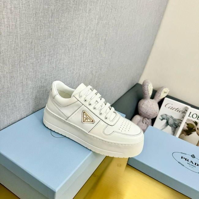 Prada Downtown Bold leather sneakers 45032-2
