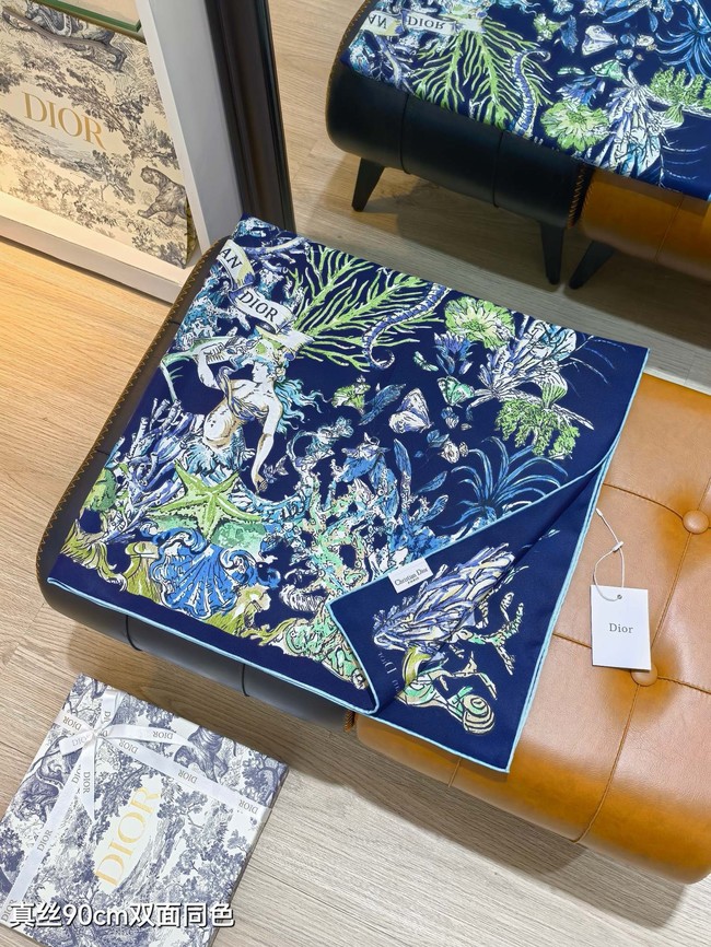Dior Shawl Cashmere and Silk Jacquard KY092