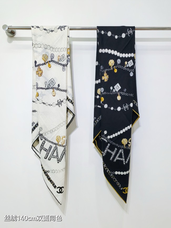 Louis Vuitton Shawl Cashmere and Silk KY124