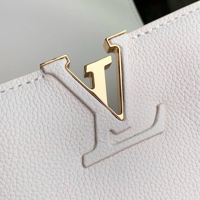 Louis Vuitton Capucines MM Souple M14370 Cream