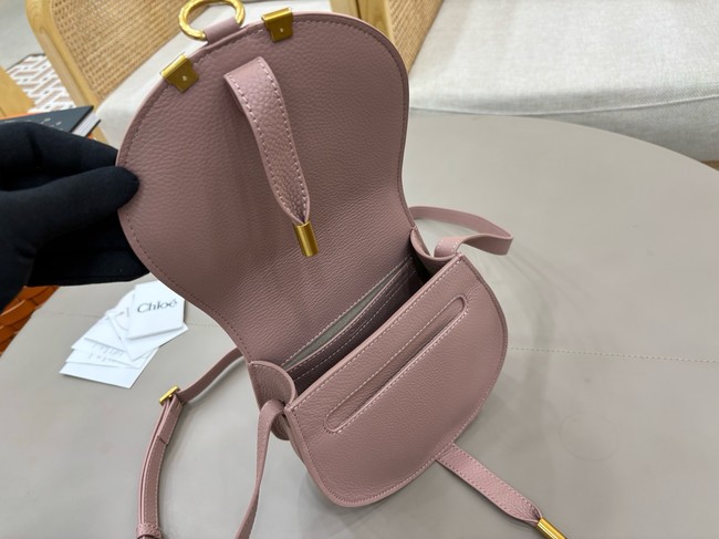 Chloe MARCIE small saddle bag 31053 pink