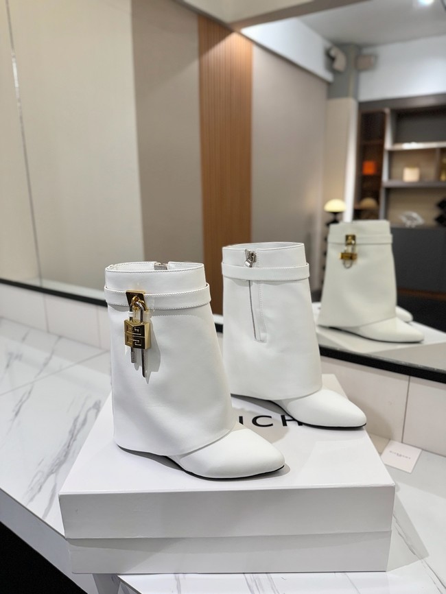 Givenchy High Boots Calfskin Heel 6.5CM 97174-1