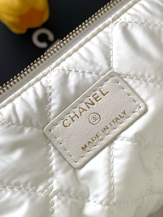 CHANEL Zipped Case AS4988 Dark Beige
