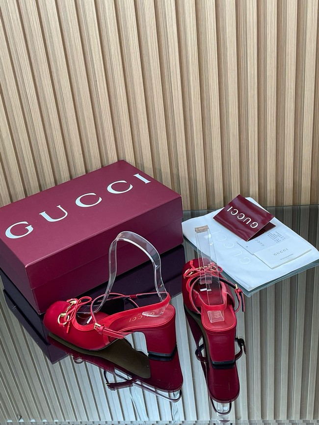 Gucci Womens slingback pump with Horsebit 66923-3