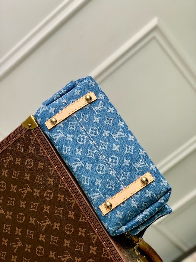 Louis Vuitton NEW Carryall Cargo PM M28287 Blue Denim
