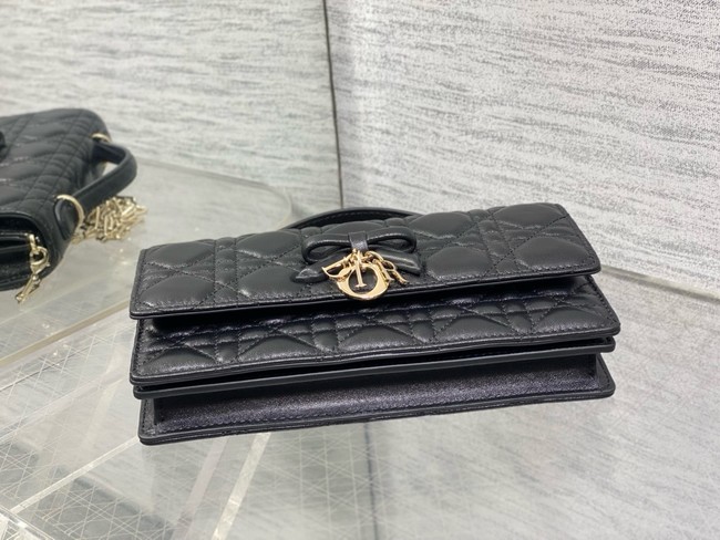 My Dior Mini Bag Cannage Lambskin S0984PU black