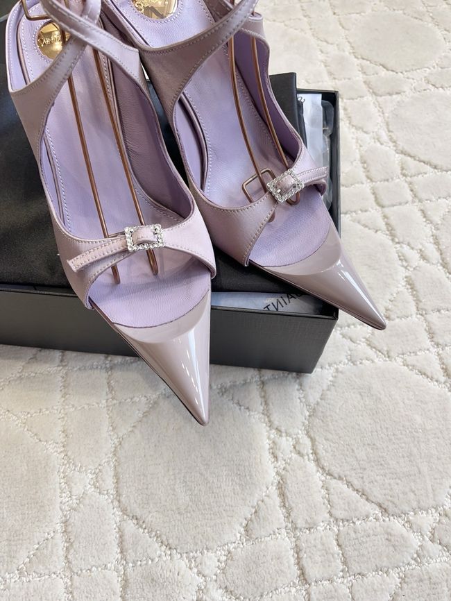 Saint Laurent in satin crepe and rhinestones Heel 10.5CM 69021-2 Saint Laurent in satin crepe and rhinestones Heel 10.5CM 69021-2