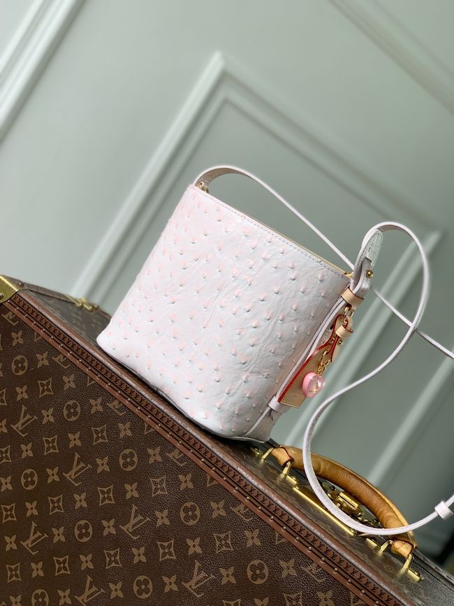 Louis Vuitton All In BB Ostrich M29479 light pink