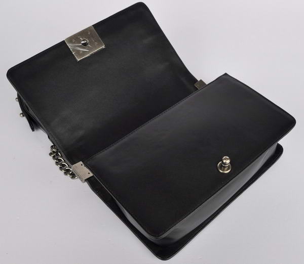 Chanel Le Boy Flap Shoulder Bag A67086 Black Chanel Le Boy Flap Shoulder Bag A67086 Black