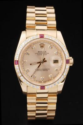 Rolex Datejust Diamond Cutwork Men Watch-RD2403 Rolex Datejust Diamond Cutwork Men Watch-RD2403
