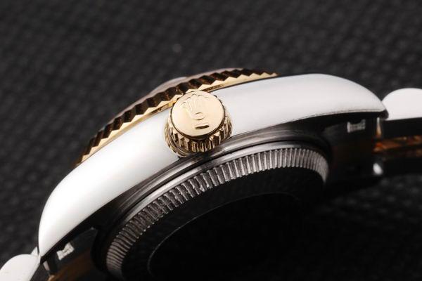 Rolex Datejust Mechanism Golden&White Women Watch-RD2457 Rolex Datejust Mechanism Golden&White Women Watch-RD2457