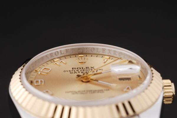Rolex Datejust Swiss Mechanism Golden Surface Watch-RD2377 Rolex Datejust Swiss Mechanism Golden Surface Watch-RD2377