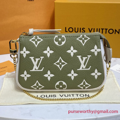 M81284 Mini Pochette Accessoires Monogram Empreinte Leather