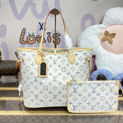 M24905 Neverfull MM Multicolor Beige