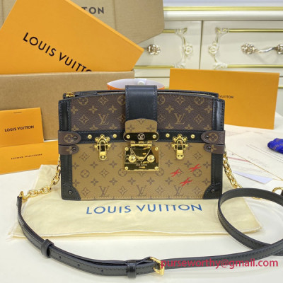 M43596 Trunk Clutch Monogram Canvas ( Replica Sunglasses Quality)