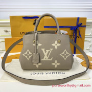 M45489 Montaigne BB Bicolor Monogram Empreinte Leather （ Replica Sunglasses Quality)