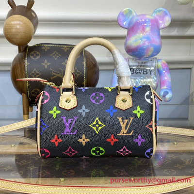 M92644 Louis Vuitton x Takashi Murakamsi Nano Speedy Bag
