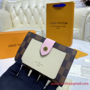 N60380 Juliette Wallet Damier Ebene Canvas