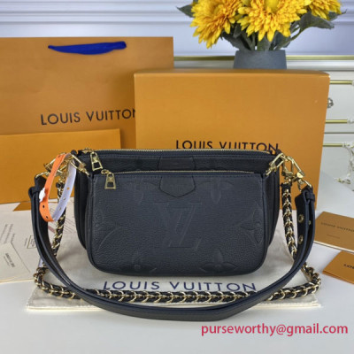 M80399 Multi Pochette Accessoires Monogram Empreinte Leather ( Replica Sunglasses Quality)