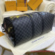N45281 Keepall Bandoulière 50 Damier Graphite Canvas