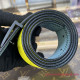 M0526S LV Initials Colour Blocks 40MM Reversible Belt