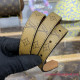 M0547V LV Circle Prime 20MM Reversible Belt Monogram Canvas