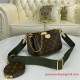 M44813 Multi Pochette Accessoires Monogram Canvas (Khaki)