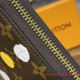 M81864 LV x YK Zippy Wallet Monogram Canvas