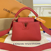 M56845 Capucines Mini Taurillon Handbag ( Replica Sunglasses Quality)