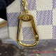N62659 Key Pouch Damier Azur Canvas
